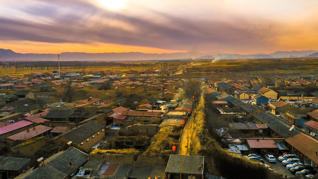 A scenic view of Yuxian Ancient City