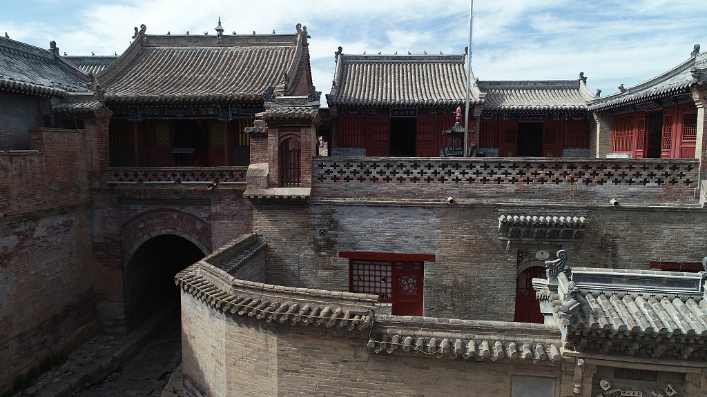 A scenic view of Yuxian Ancient City