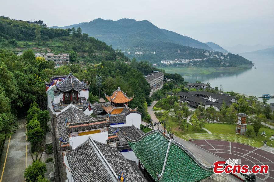 A scenic view of zhang_fei_temple