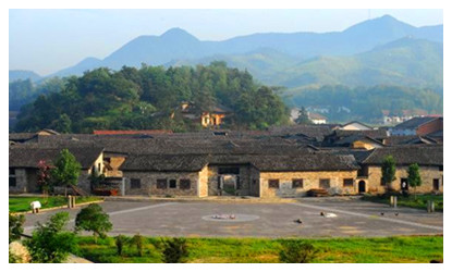 A scenic view of Zhangguying Village