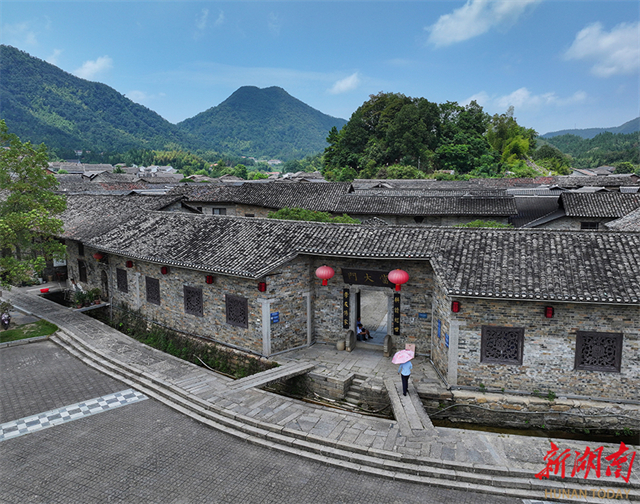 A scenic view of Zhangguying Village