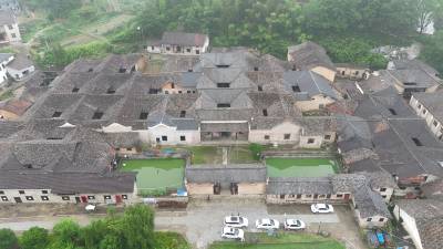 A scenic view of Zhangguying Village