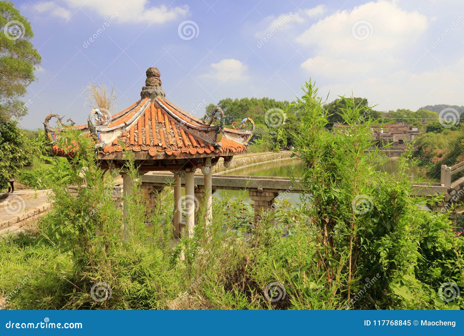 A scenic view of zhangpu zhaojiabao