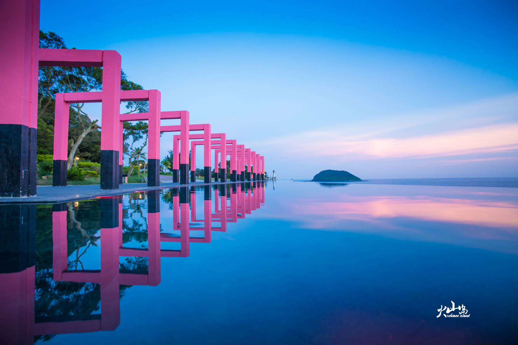 A scenic view of zhangpu zhaojiabao