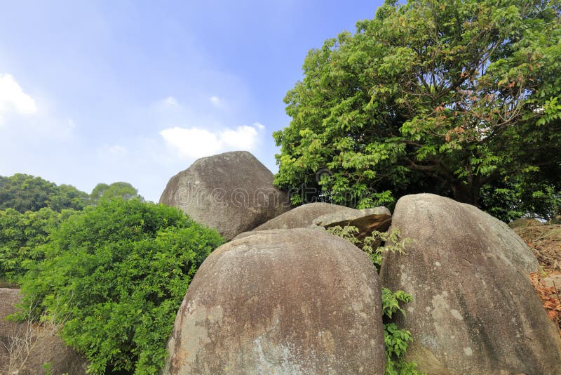 A scenic view of zhangpu zhaojiabao