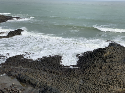 A scenic view of zhangzhou coastal volcanic park