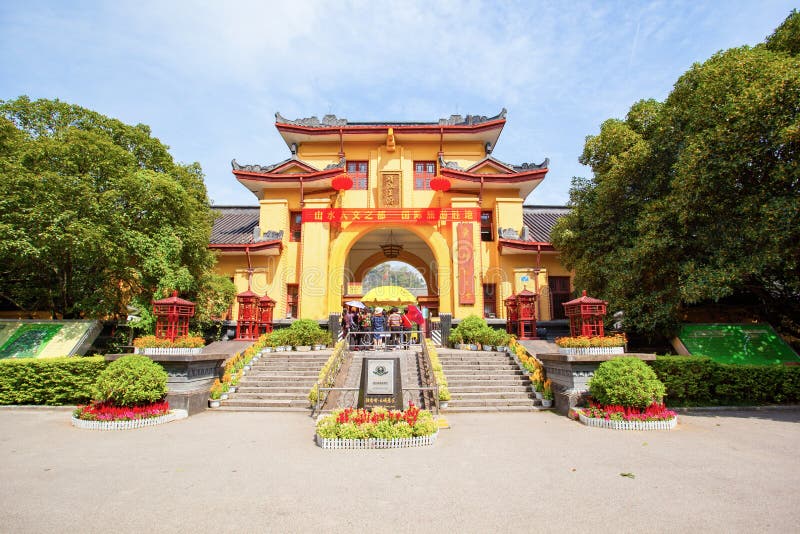 A scenic view of Zhao Wangcheng Ruins