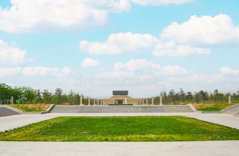A scenic view of Zhao Wangcheng Ruins