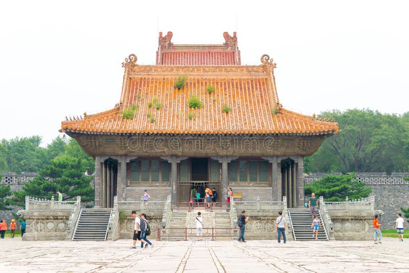 A scenic view of zhaoling_tomb_qing