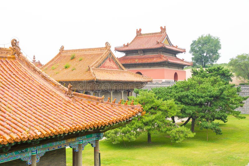 A scenic view of zhaoling_tomb_qing