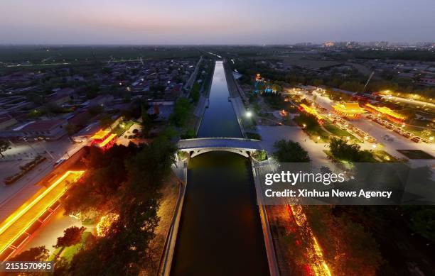 A scenic view of Zhaozhou Bridge