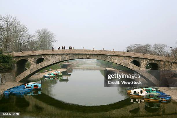 A scenic view of Zhaozhou Bridge
