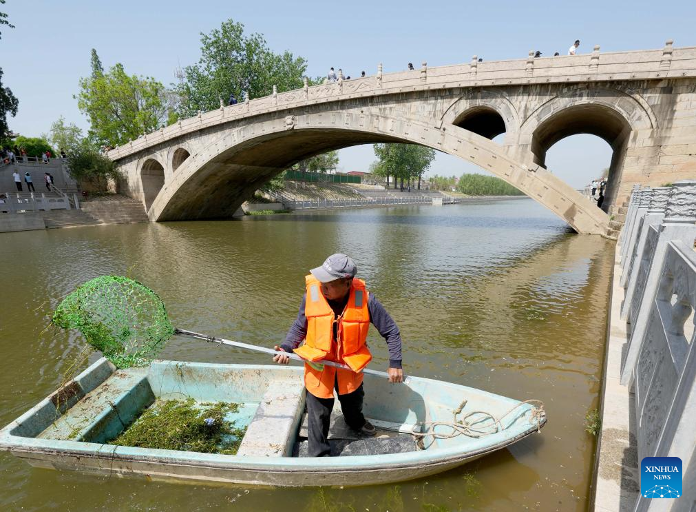 A scenic view of Zhaozhou Bridge