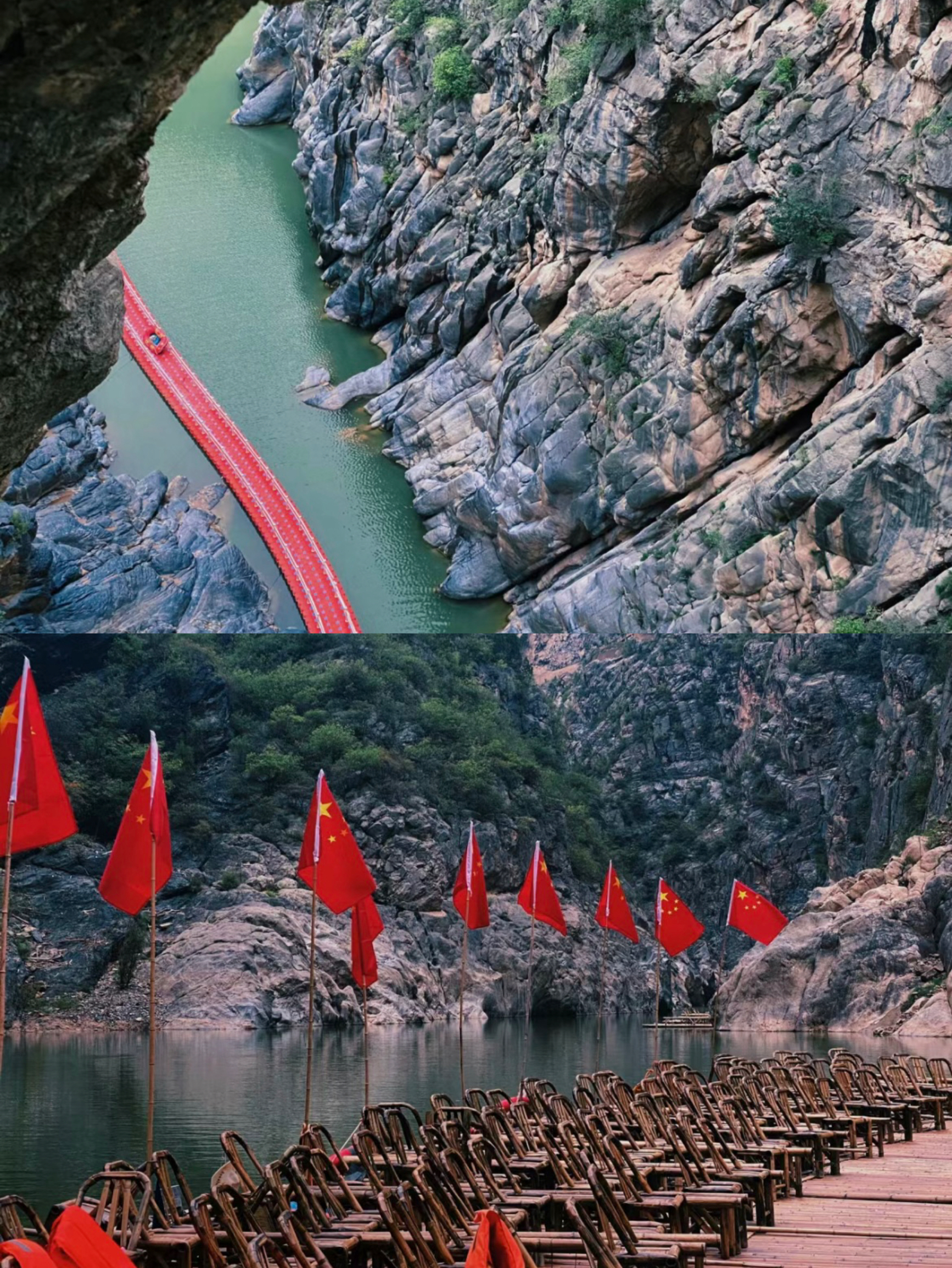 A scenic view of zheng_guo_canal_head_ruins
