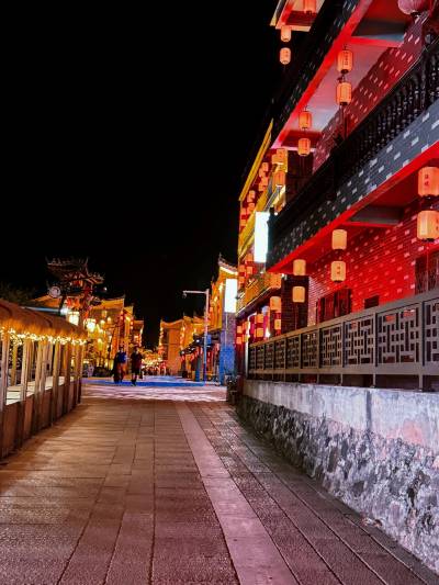 A scenic view of Zhengjue Si