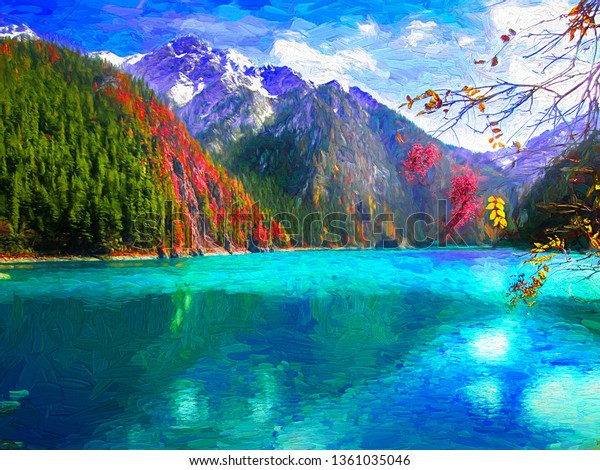 A scenic view of Zhengjue Si
