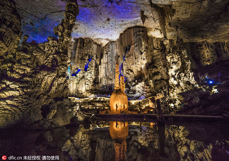 Exploring the Spectacular Stalactites and Stalagmites of Zhijin Cave