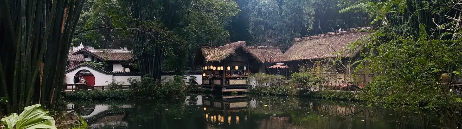 A scenic view of Zhuge Liang S Thatched Cottage