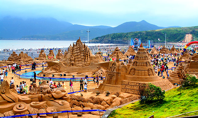 A scenic view of zhujiajian scenic area