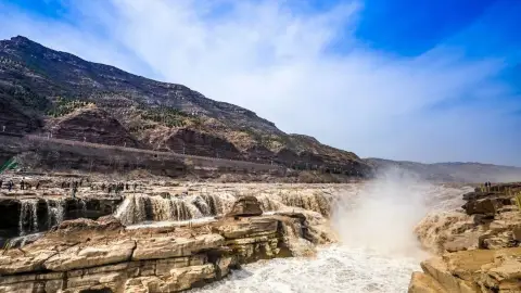 A scenic view of zicheng site