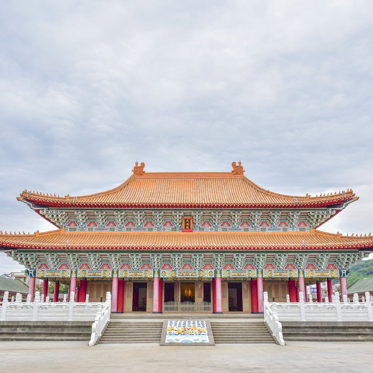 A scenic view of zizhong confucian temple